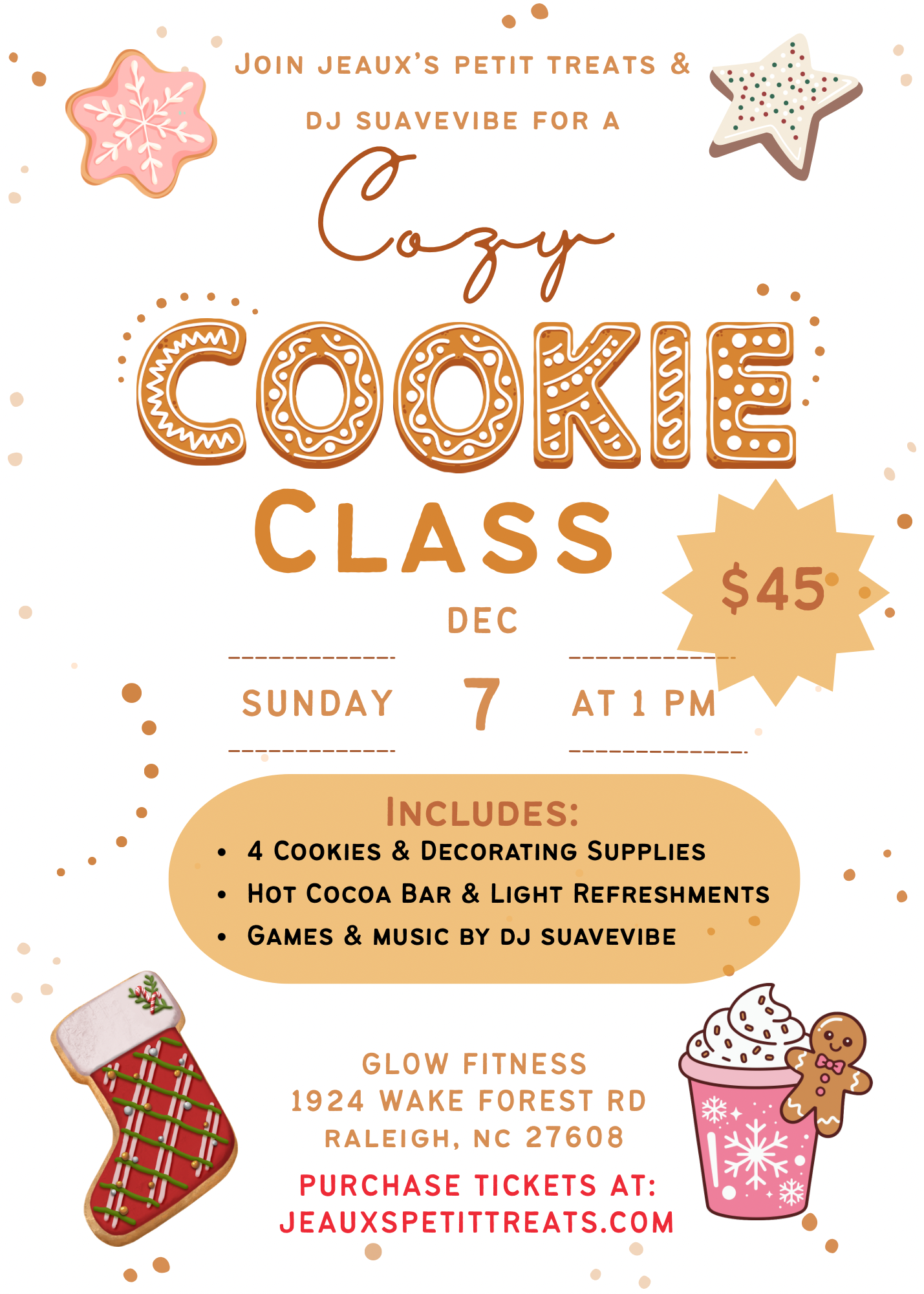 Cozy Cookie Class