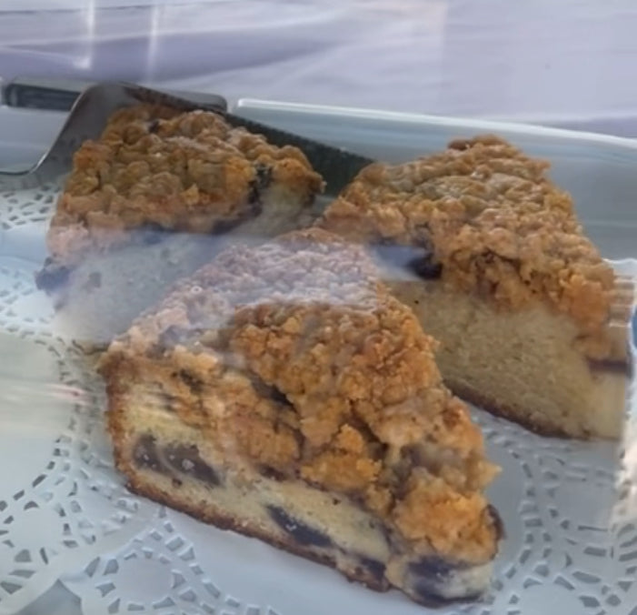 Blueberry Lemon Coffee Cake